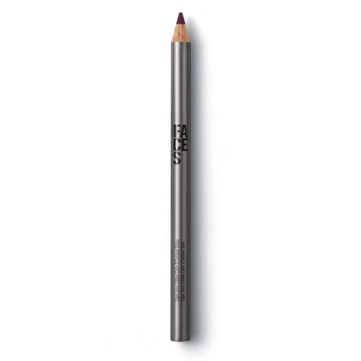 💄 Lápiz Delineador de Labios Mate Intenso Faces Vino 1,4 Natura – Color Duradero y Preciso